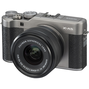 Цифровой фотоаппарат FujiFilm X-A5 Kit XC15-45mmF3.5-5.6 OIS PZ Dark Silver