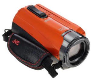 Видеокамера JVC GZ-R405 оранжевый