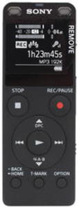 Диктофон Sony ICD-UX560 4GB, черный