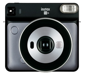 Фотоаппарат моментальной печати FUJIFILM instax SQUARE SQ6, серый