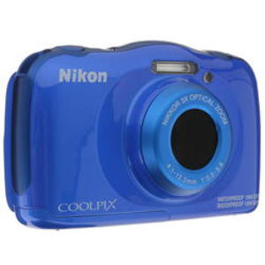 Компактная камера Nikon Coolpix W150 голубой