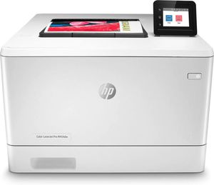 Принтер лазерный HP Color LaserJet Pro M454dw лазерный, цвет:  белый [w1y45a]