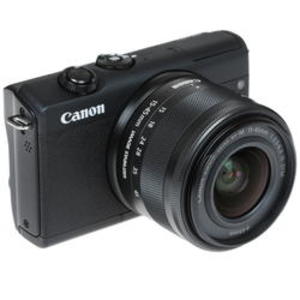 Камера со сменной оптикой  Canon EOS M200 kit 15-45mm IS STM черный