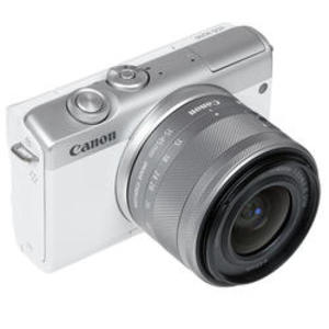 Камера со сменной оптикой Canon EOS M200 kit 15-45mm IS STM белый