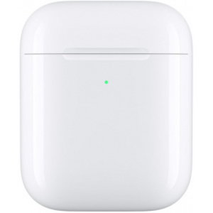 Чехол с аккумулятором Apple с беспроводной зарядкой для AirPods, белый (MR8U2RU/A)