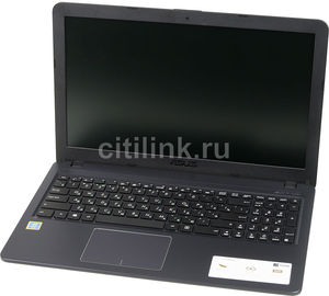 Ноутбук ASUS VivoBook A543UA-GQ2462, 15.6",  Intel  Pentium  4417U 2.3ГГц, 4Гб, 256Гб SSD,  Intel HD Graphics  610, Endless, 90NB0HF7-M35470,  серый