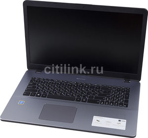 Ноутбук ASUS VivoBook A705UA-BX931, 17.3",  Intel  Pentium  4417U 2.3ГГц, 4Гб, 500Гб,  Intel HD Graphics  610, Endless, 90NB0EV1-M12530,  серый