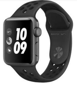 Смарт-часы Apple Watch Nike+ Series 3 GPS 42mm ремешок - черный