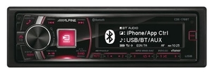 Автомагнитола Alpine CDE-178BT, 1 DIN, 4x50W, USB