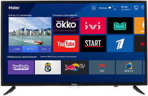 32" (81 см) Телевизор LED HAIER LE32K6500SA черный