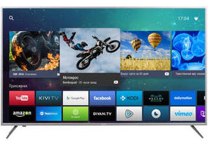 55" (140 см) Телевизор LED Kivi 55U600GR серый