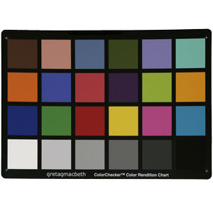 Шкала для цветокоррекции X-rite ColorChecker Classic