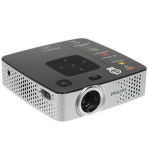 Карманный проектор Philips PPX-3417W черный