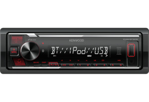 Автомагнитола KENWOOD KMM-BT206 черный