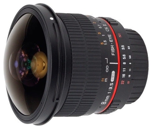 Объектив Samyang Nikon 8mm F3.5 AS IF UMC Fish-eye CS II