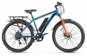 Электровелосипед Eltreco XT 800 (2021) синий/оранжевый