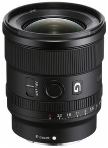 Объектив Sony FE 20mm F1.8 G (SEL20F18G)