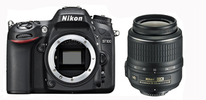 Цифровой фотоаппарат Nikon D7100 Kit AF-P 18-55 DX VR черный