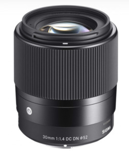 Объектив Sigma AF 30mm F1.4 DC DN Contemporary Micro 4/3