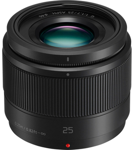 Объектив Panasonic Lumix G 25mm f/1.7 G ASPH. (H-H025E) Black