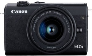Цифровой фотоаппарат Canon EOS M200 Kit EF-M 15-45mm f/3.5-6.3 IS STM Black (