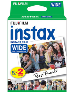 Картридж FUJIFILM Colorfilm Instax WIDE Glossy кассета 20 листов для INSTAX 300/210