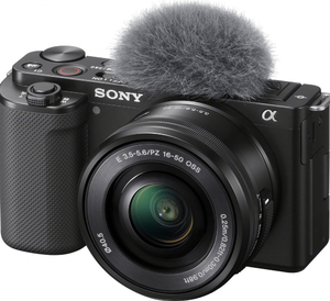 Цифровой фотоаппарат Sony ZV-E10 Kit E PZ 16-50mm F3.5-5.6 OSS, черный