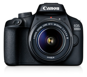 Цифровой фотоаппарат Canon EOS 3000D Kit EF-S 18-55mm f/3.5-5.6 III Black