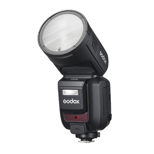 Вспышка накамерная Godox V100C TTL с круглой головкой для Canon