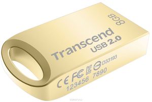Флэш накопитель USB 8 Gb Transcend JetFlash 510 Gold TS8GJF510G