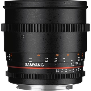 Объектив Samyang Canon MF 85mm T1.5 AS IF UMC VDSLR (EF)