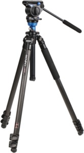 A2573FS4 алюминиевый видеоштатив benro с видеоголовкой S4