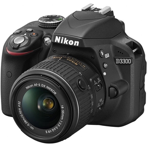 Цифровой фотоаппарат NIKON D3300 kit 18-55mm VR II Black
